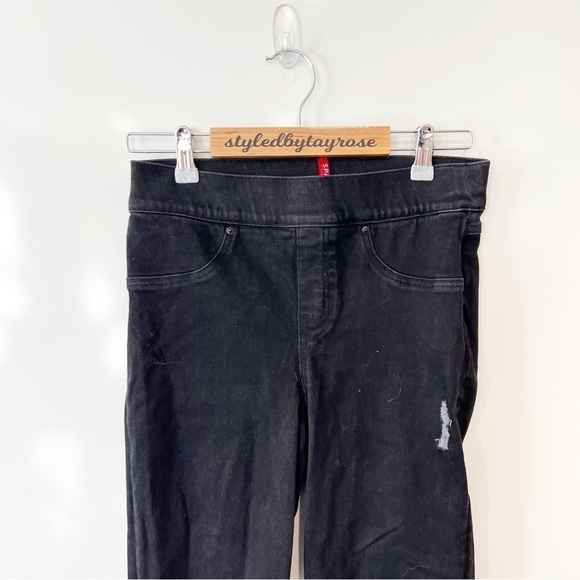 Spanx Vintage Distressed Ankle Skinny Jeans - Picture 7 of 15